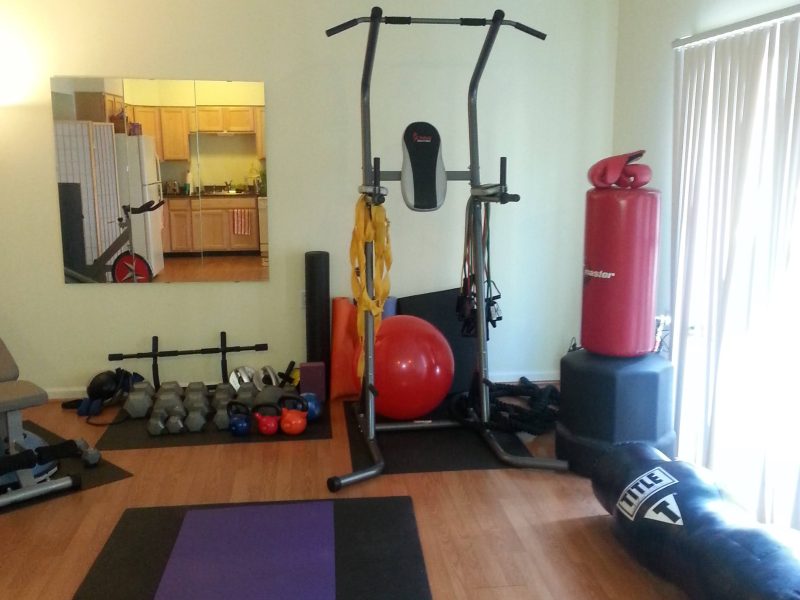 Before: This personal training gym for pregnant women was seeking a nurturing vibe.